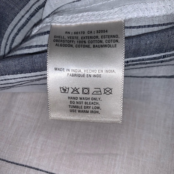 Anthropologie Lilka Playa Striped Off Shoulder Top - Picture 10 of 12